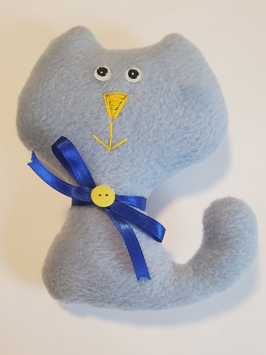Toy Blue/Yellow Cat