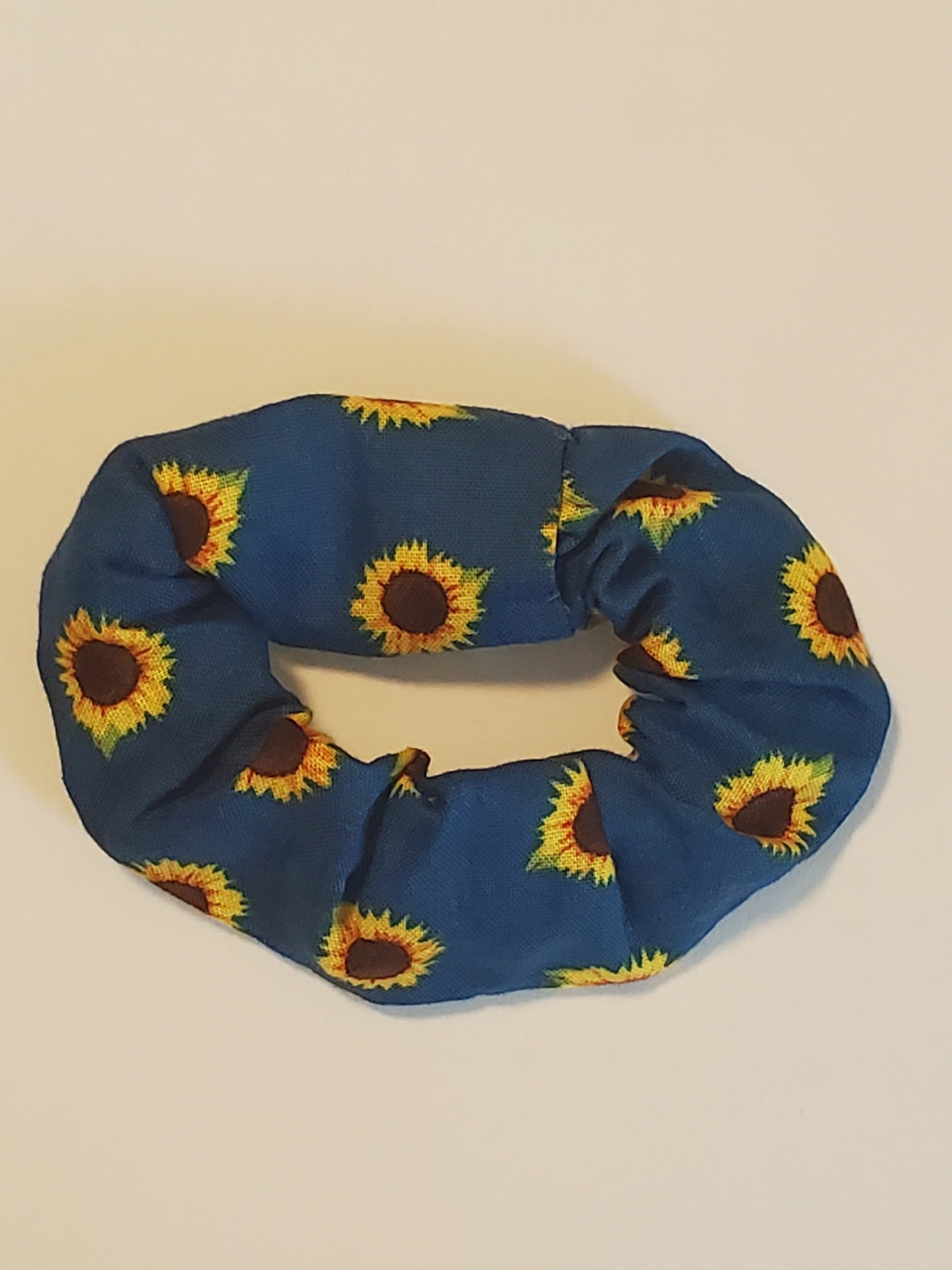 Hair Band Blue/sunflowers
