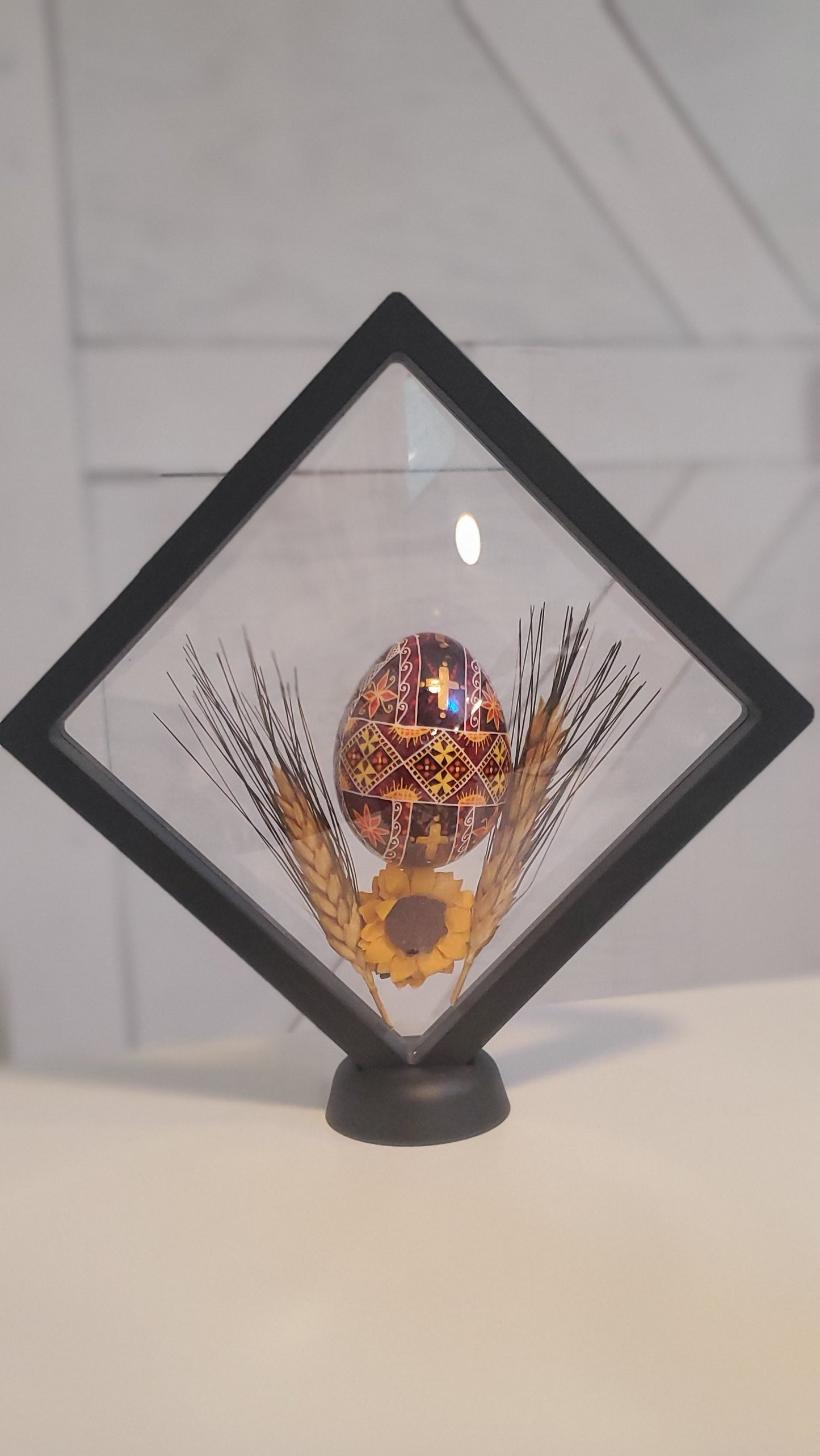 Pysanka in a frame Large