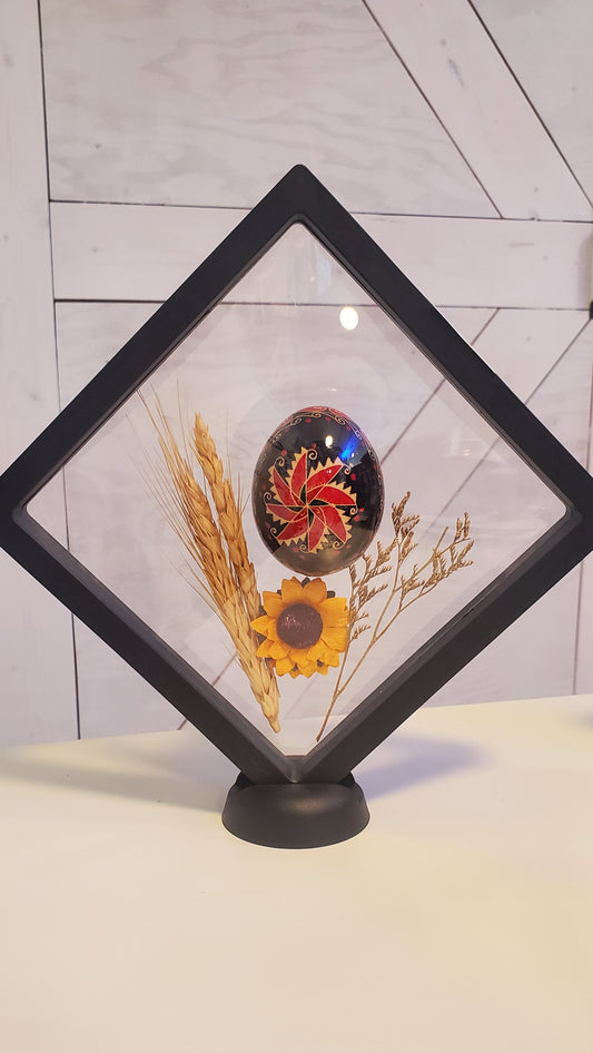 Pysanka in a frame Large