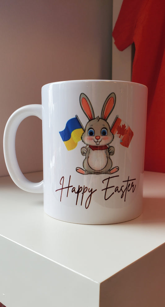 White ceramic mugs Mix UA