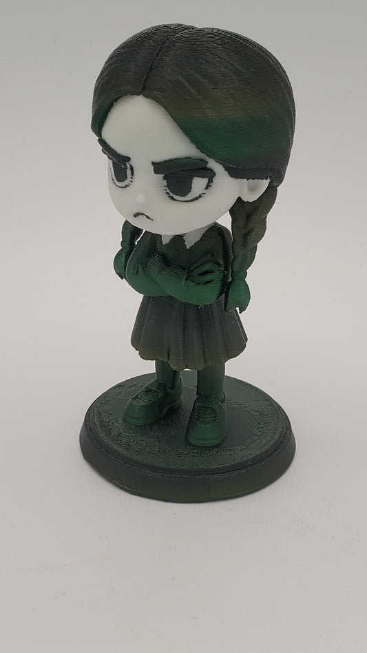 3D Print Wednesday Addams