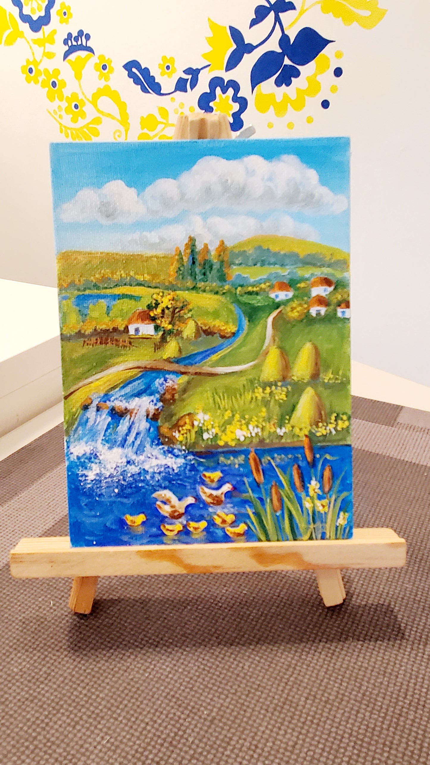 Ukrainian village picture mix 7*5”