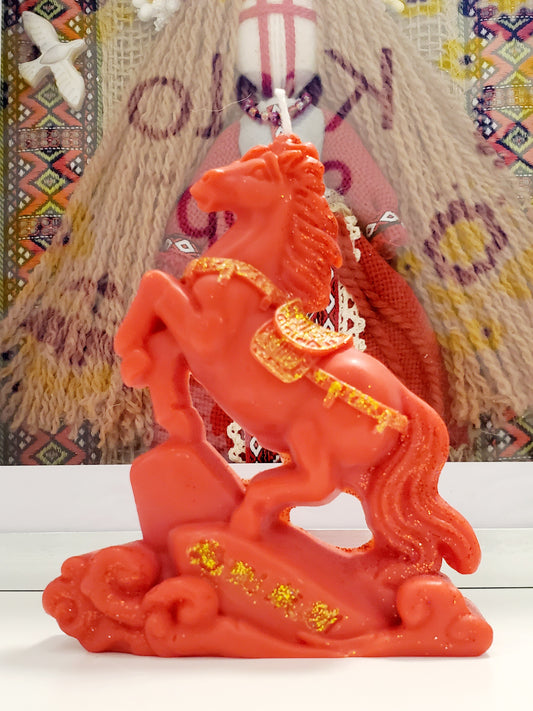 Soy candle Red Horse