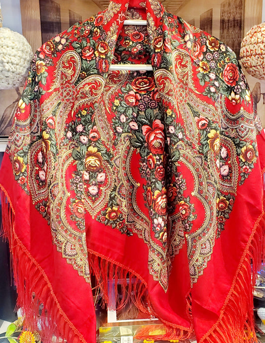 Shawl UA (Wool 80% Viscose 20%)