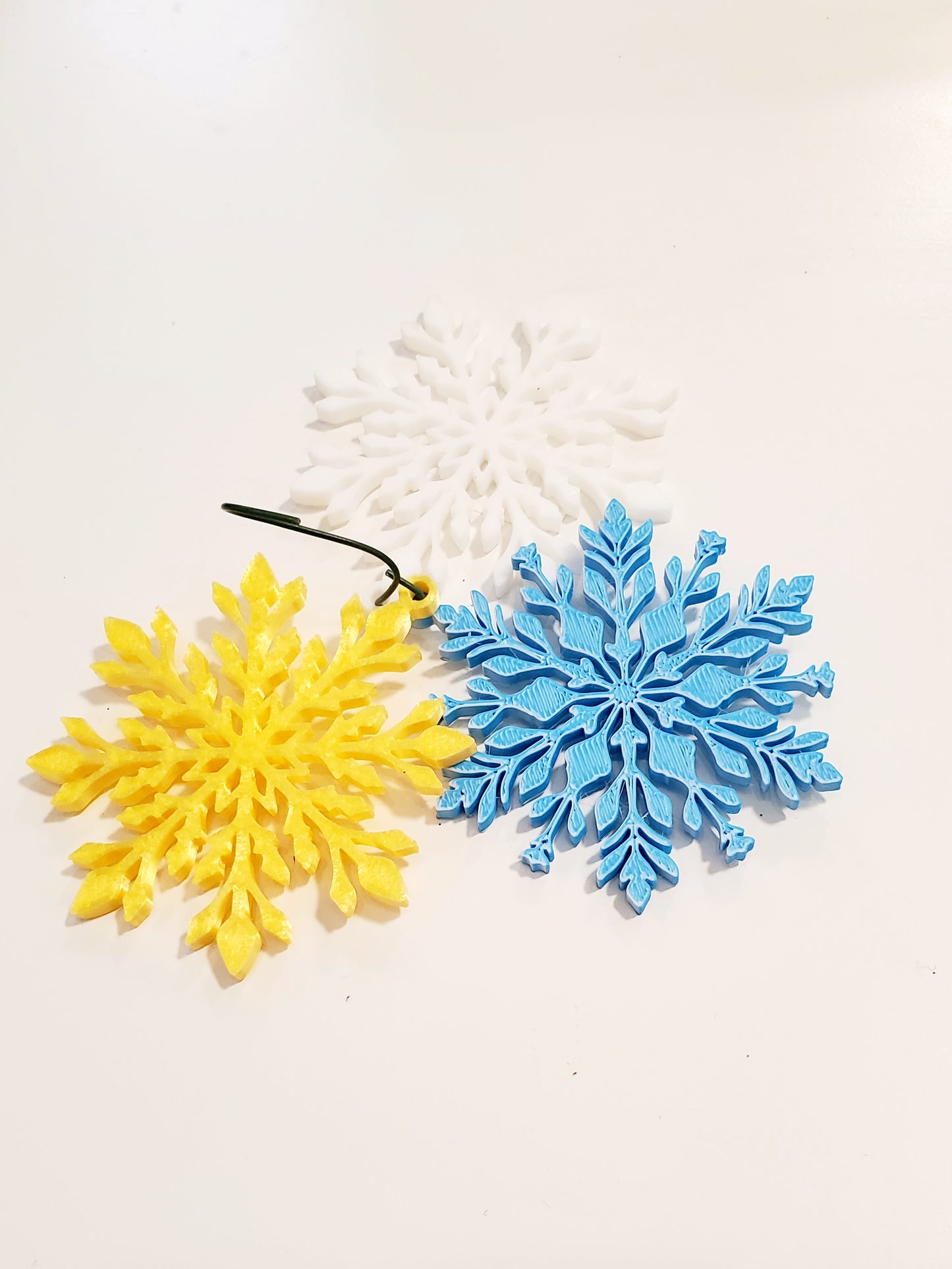 3D Print Snow flakes Set (3 in 1)
