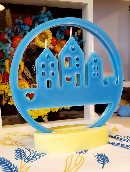 Soy candle City UA (2 pcs)