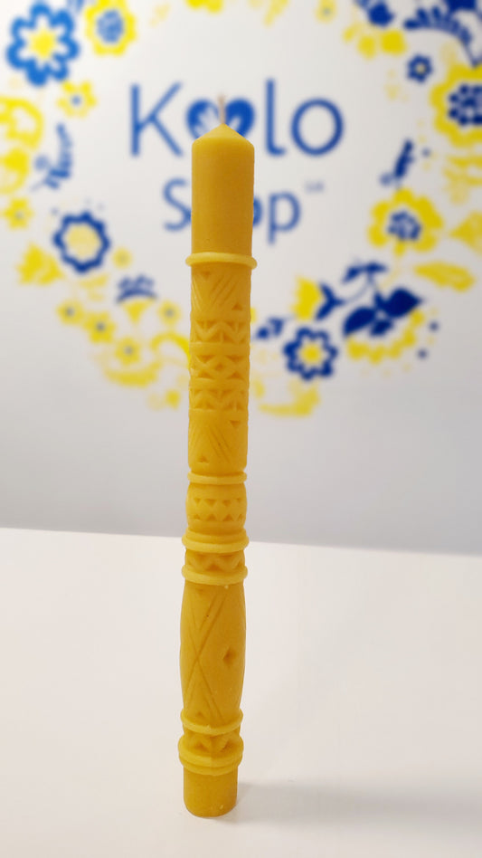 Beeswax Candle "Stritenia"
