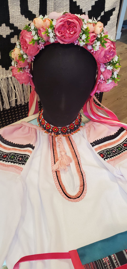 Embroidered Blouse girl/pink