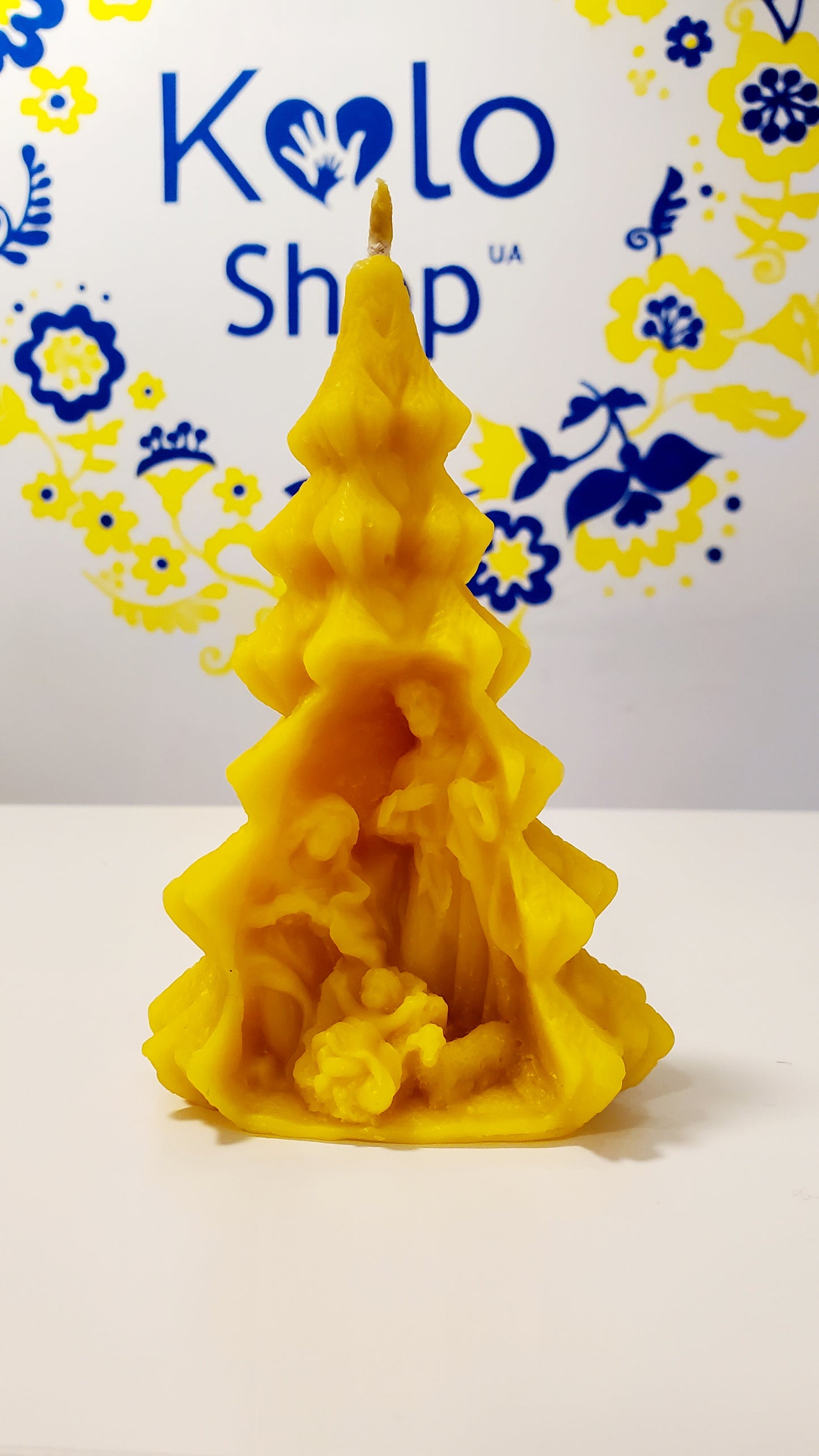 Beeswax Candle Christmas Tree