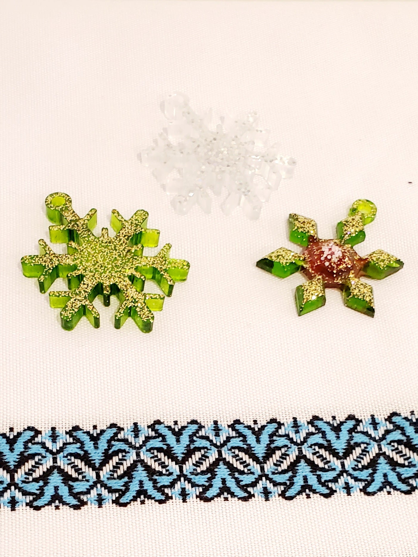 Epoxy resin Snowflake Small