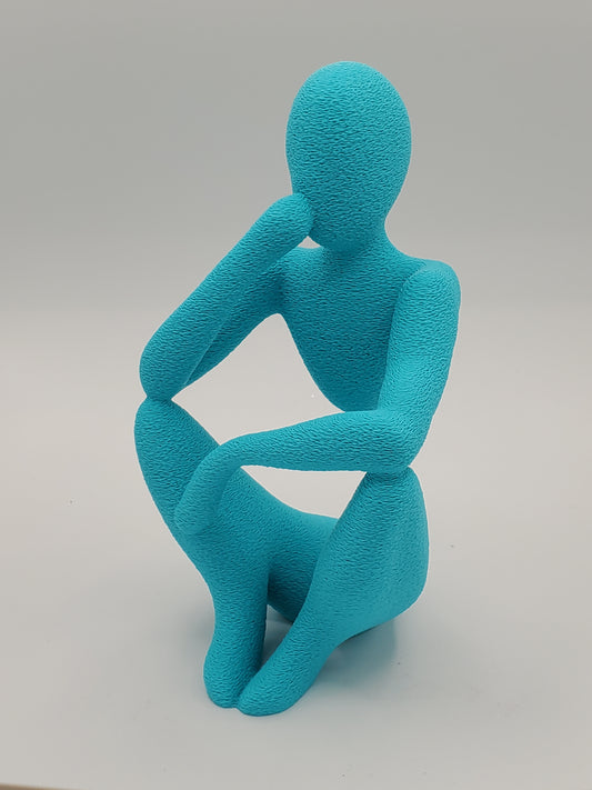 3D Print Blue Statue