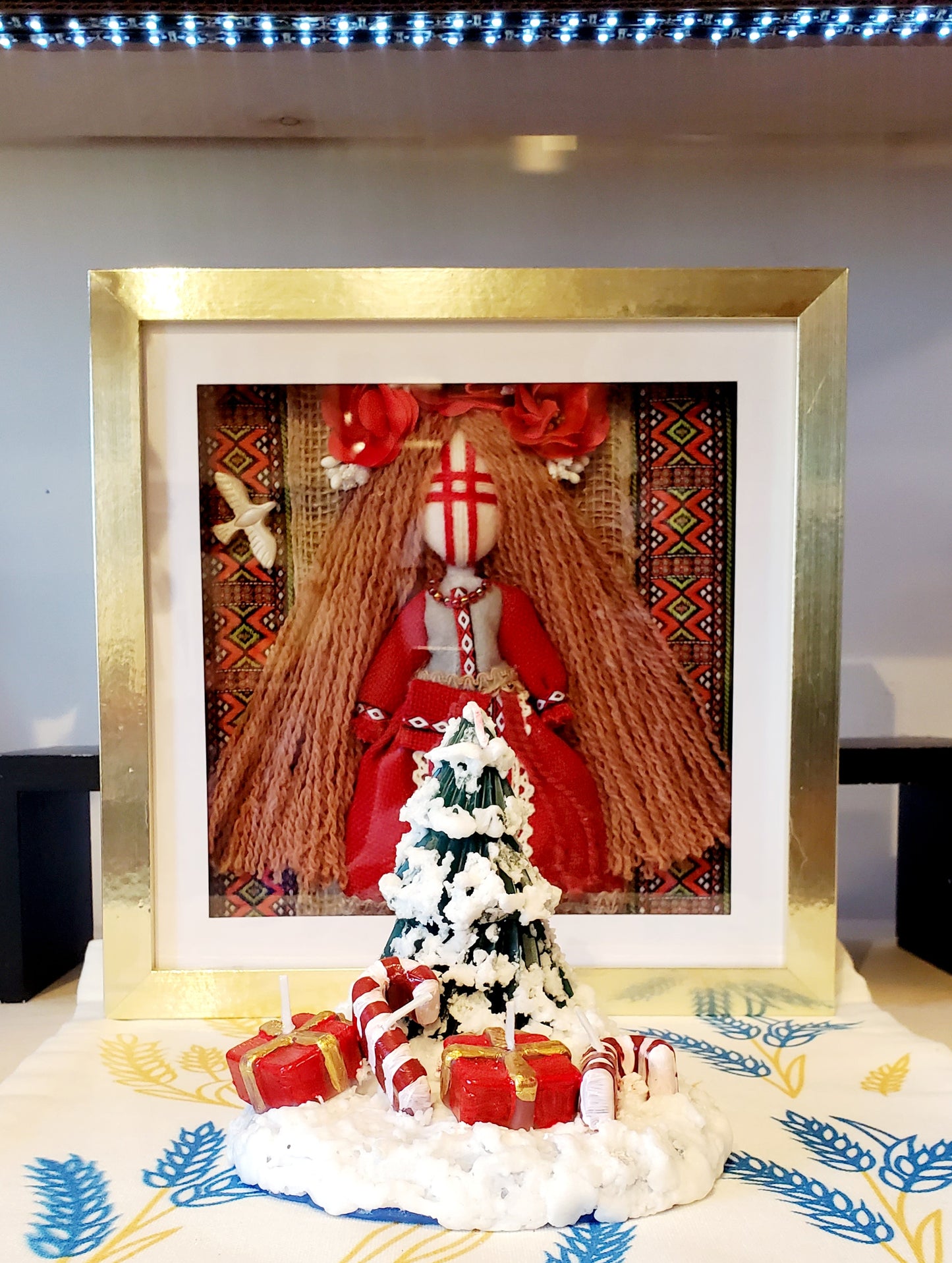 Soy Christmas candle composition