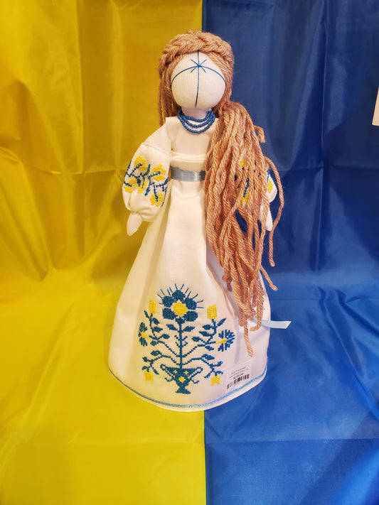 Doll "Motanka" with embroidery XL