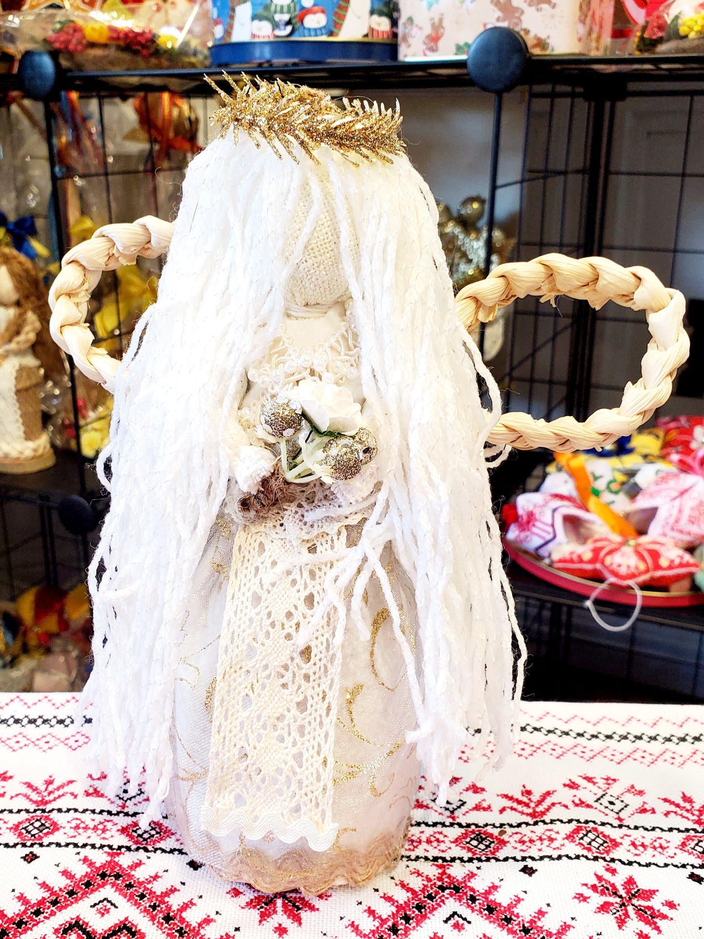 Angel doll white medium