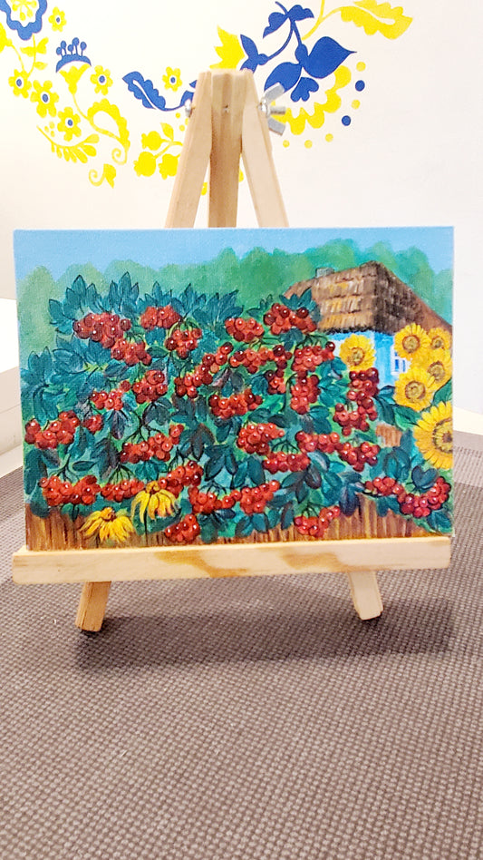 Ukrainian village picture mix 7*5”