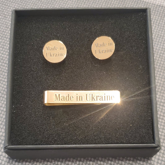 Tie clip holder and Cufflink