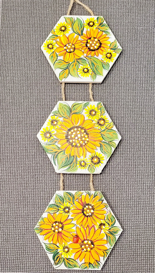 Sunflowers pictures 3 in 1