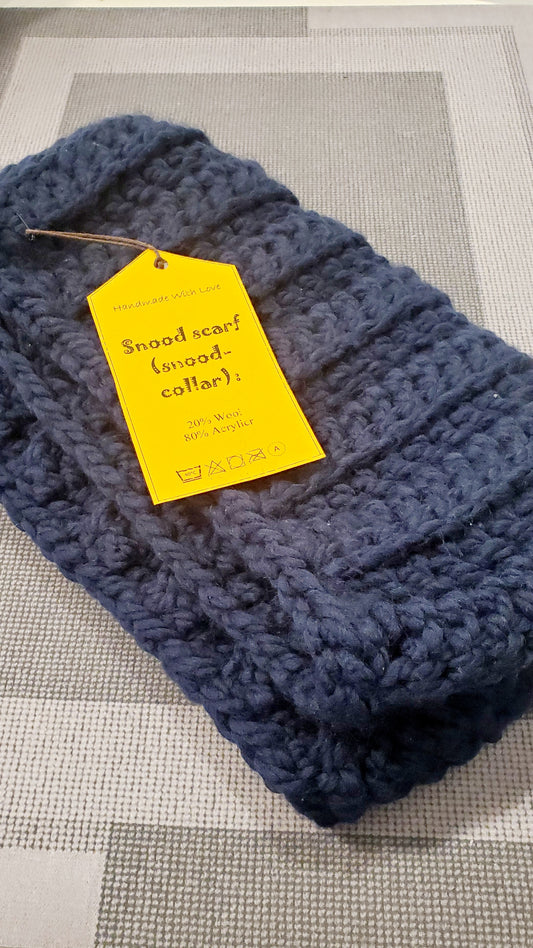Knitted Snood Scarf
