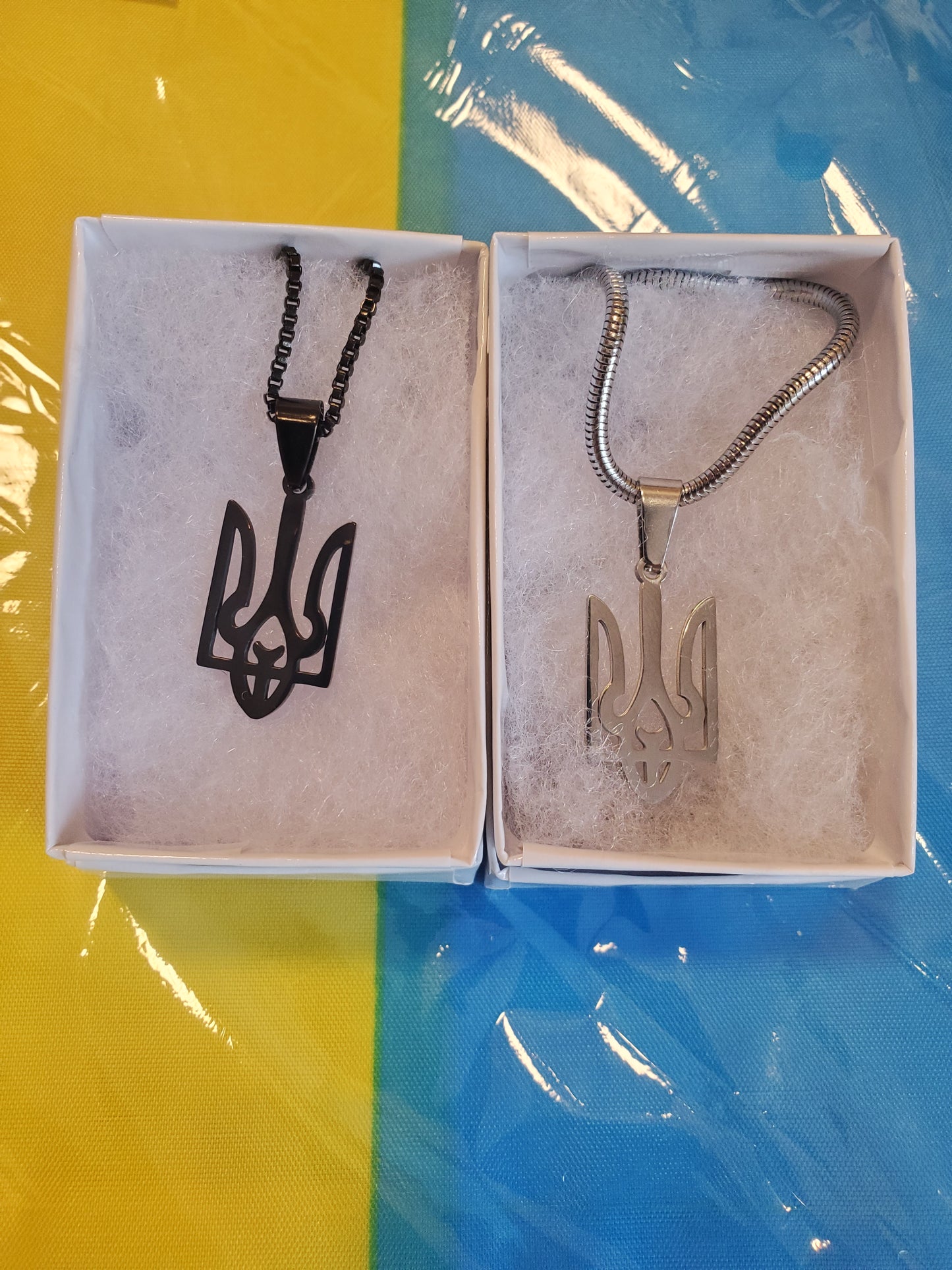 Coat of arms Trident on a chain T3
