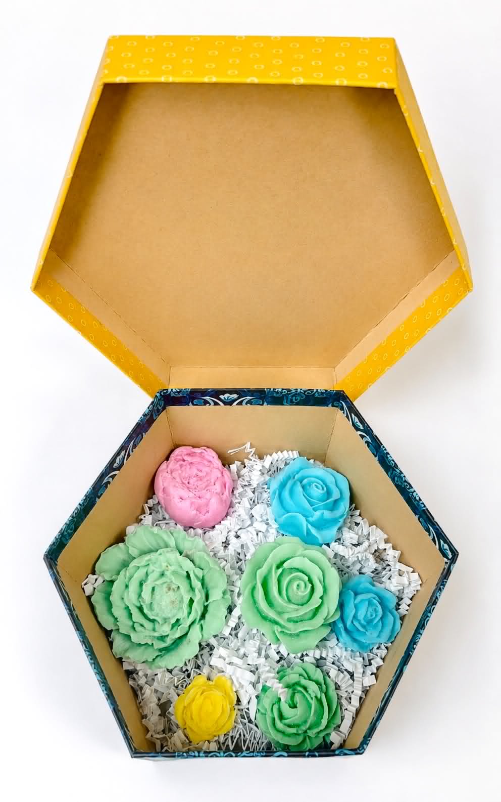 Soap in box Rose