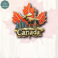 Magnet Canadian Maple Leaf & Moose