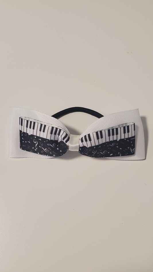 Hair Bands Black/White Mix