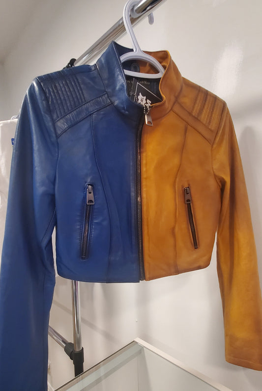 Women's leather jacket T1