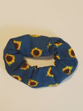 Hair Band Blue/sunflowers