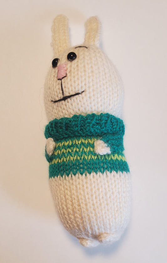 Knitted Rabbit/sweater medium