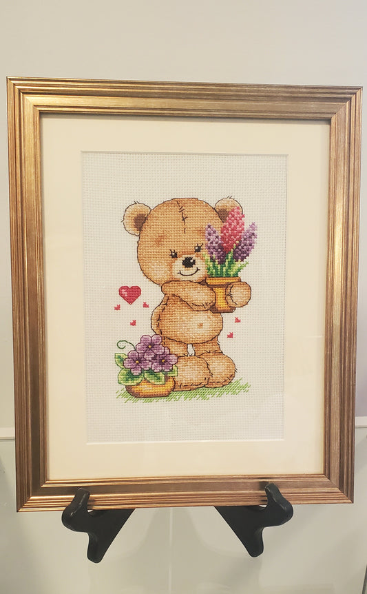 Embroidered Picture Bear