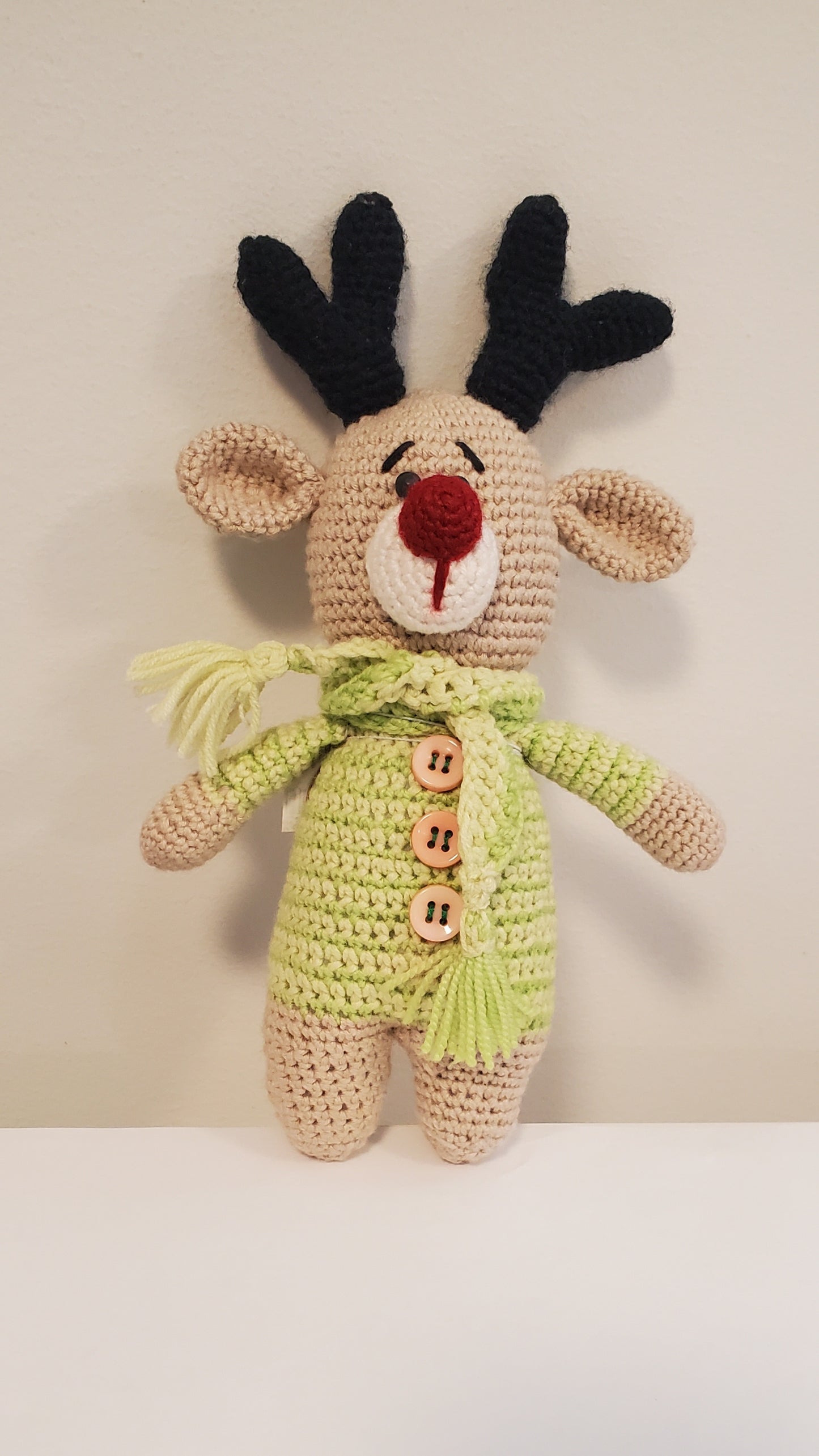 Knitted Toy Deer big