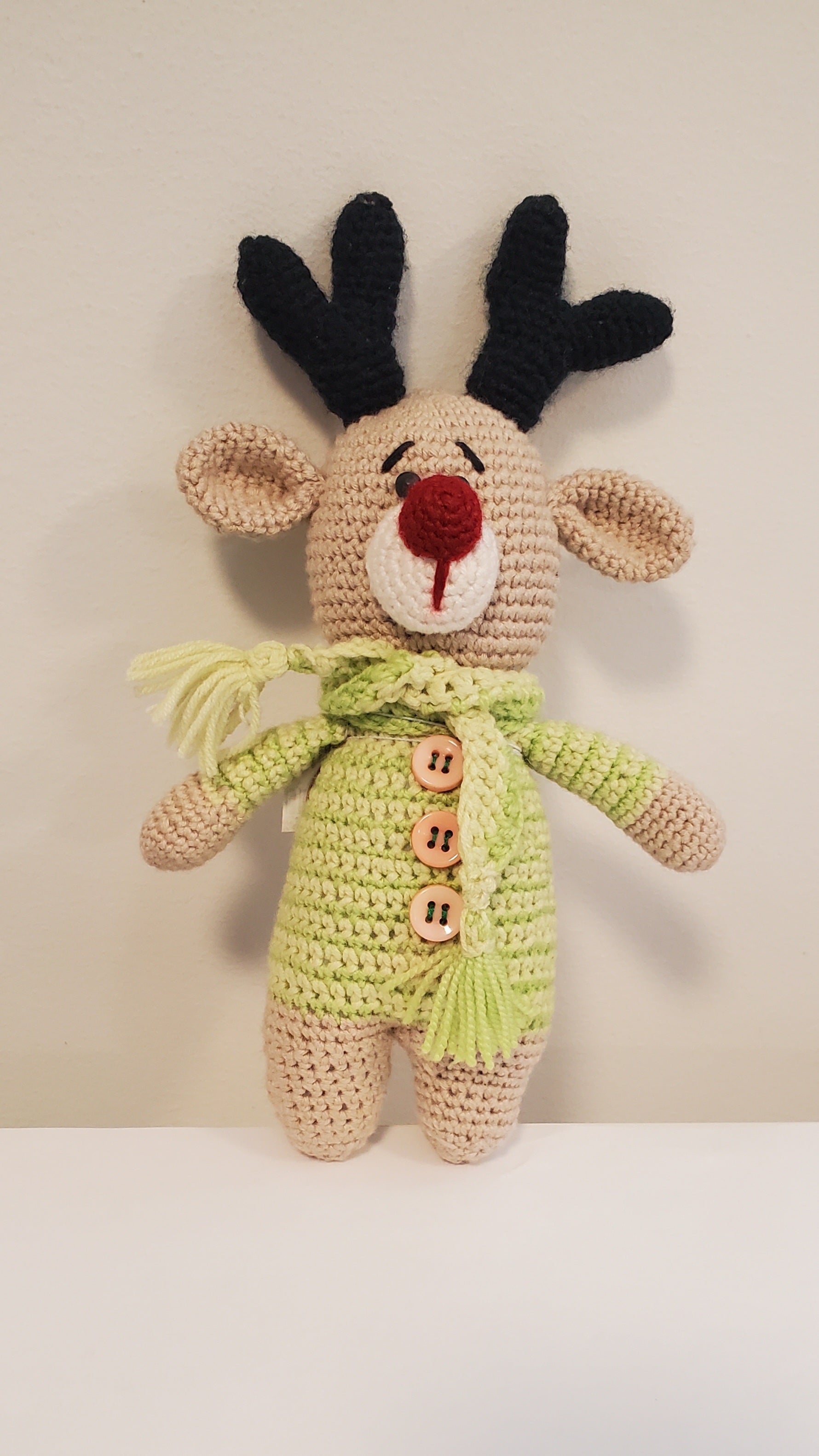 Knitted Toy Deer big