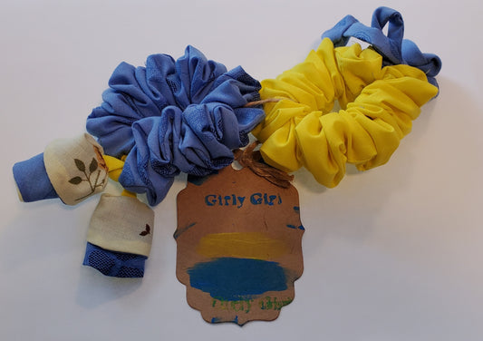 Hair Bands "Yellow-blue"