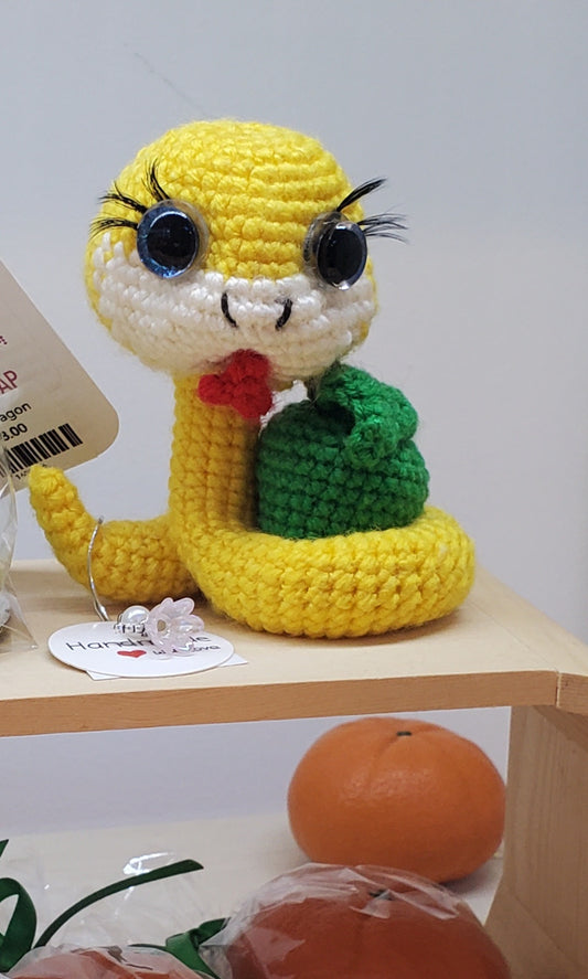 Toy Knitted Snake
