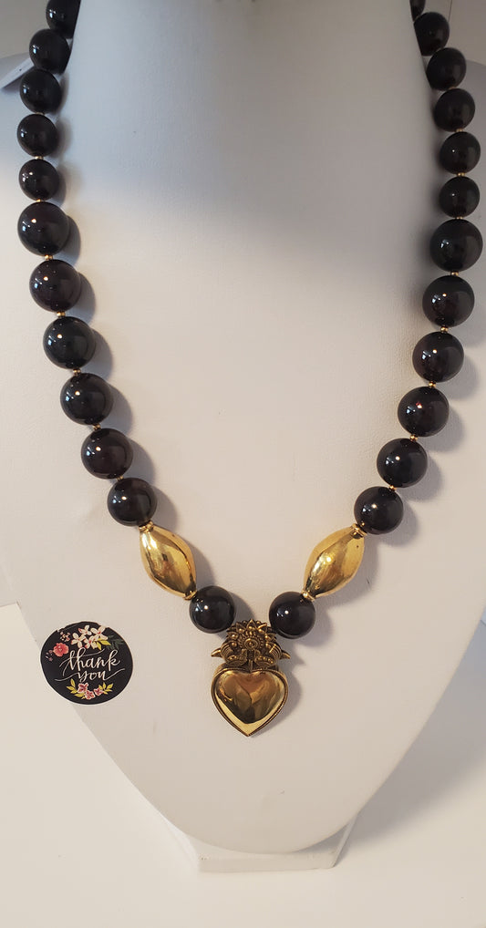 Garnet necklace #4