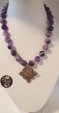 Amethyst necklace #7