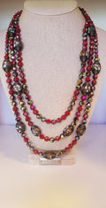 Three-strand necklace #9