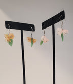 Glass earrings