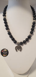 Black necklace #16