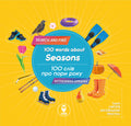 Children's Book 100 слів про пори року /100 words about seasons