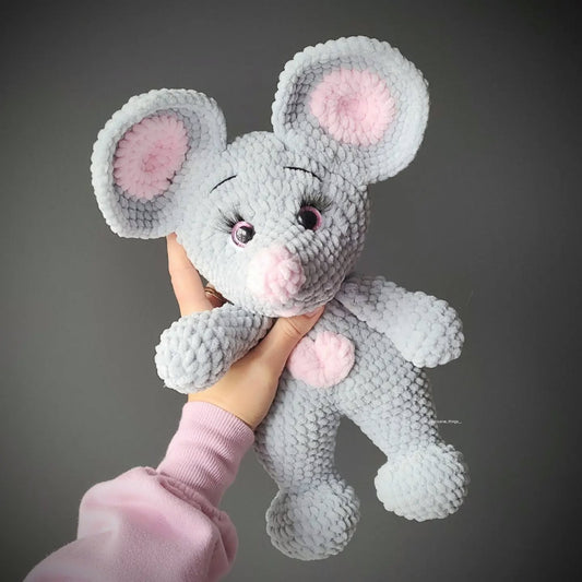 Knitted Mouse Toy