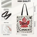 Tote Bag Women's Maple Leaf 40x35cm (16*14in)