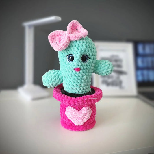 Knitted Cactus Toy