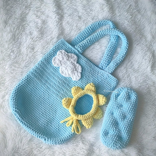 Knitted Cat & Dog bag