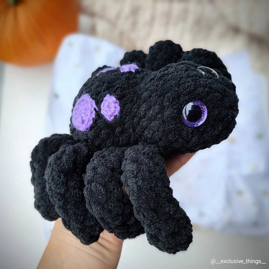 Knitted Spider Toy