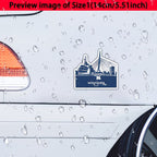 Car Sticker Winnipeg 14 cm/5.51in (vinyl)