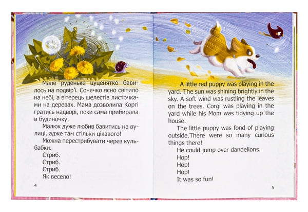 Children’s Book Малюк Коргі \ Little Corgi