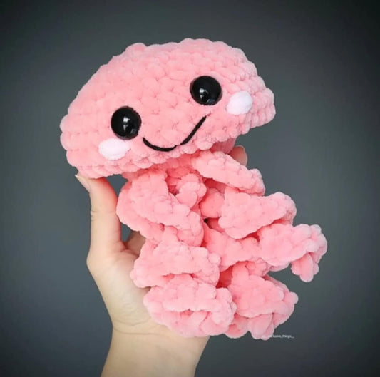 Knitted Jellyfish Toy
