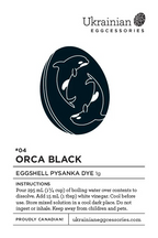 Easter Collection Pysanka Dye #04 Orca Black